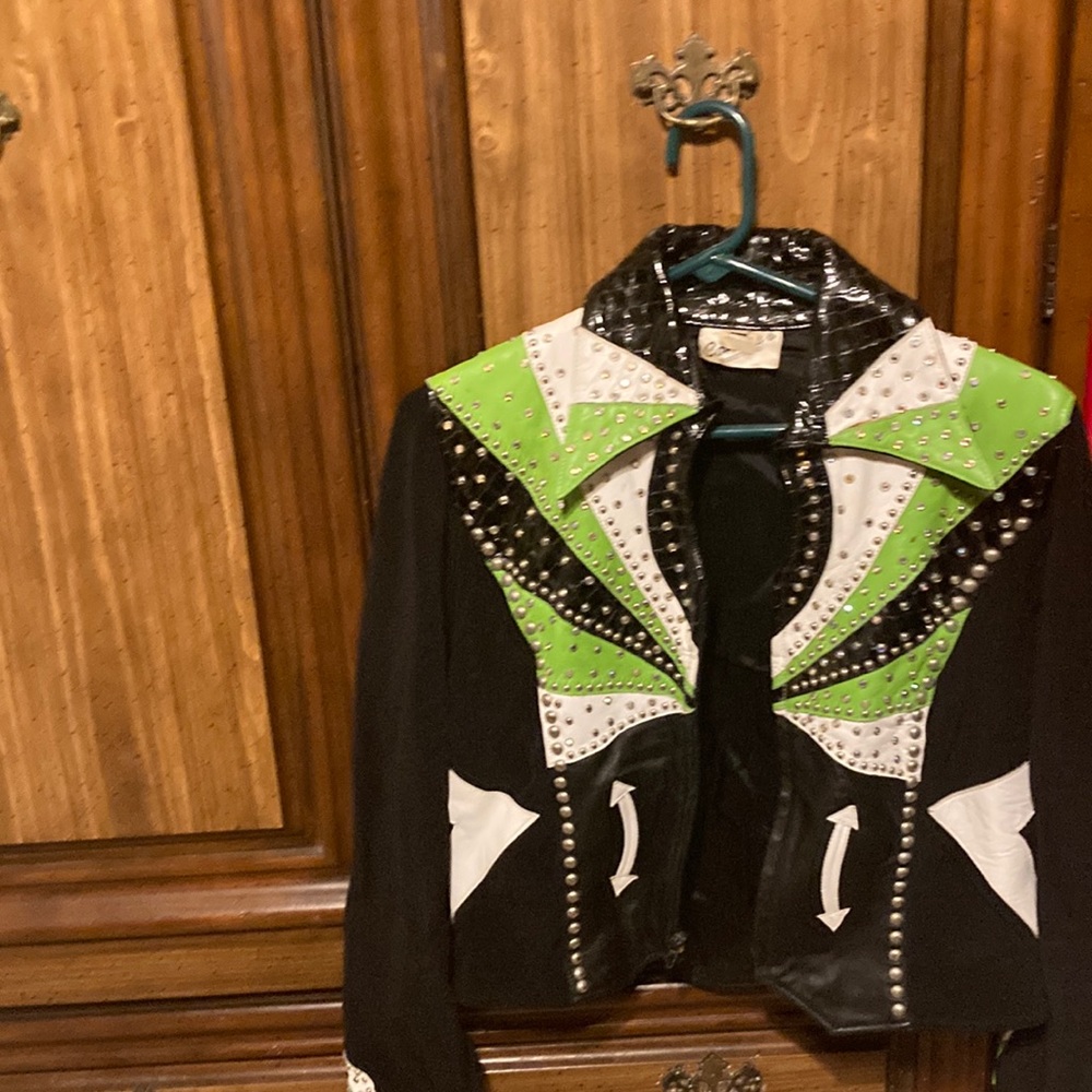 Leather jacket